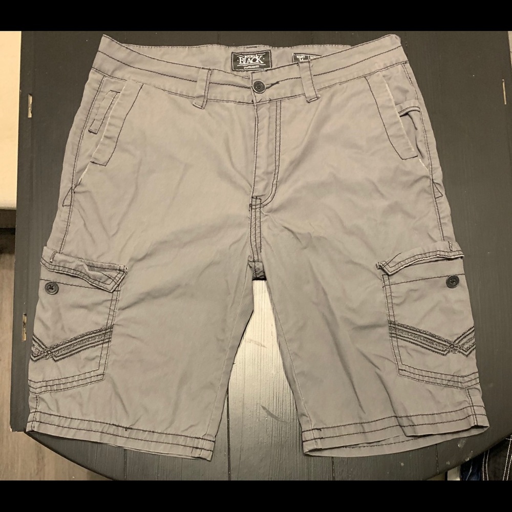 Buckle “Black” Shorts